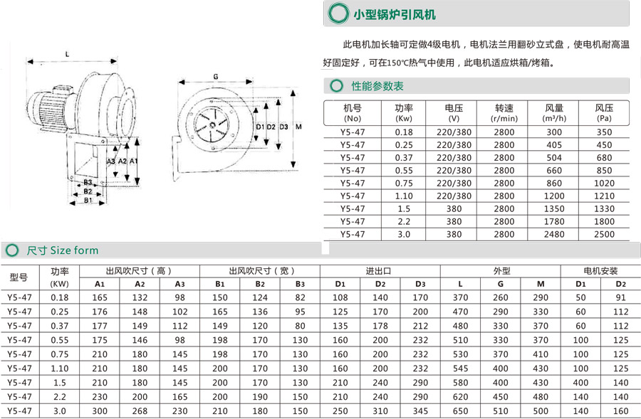 外转子轴流风机